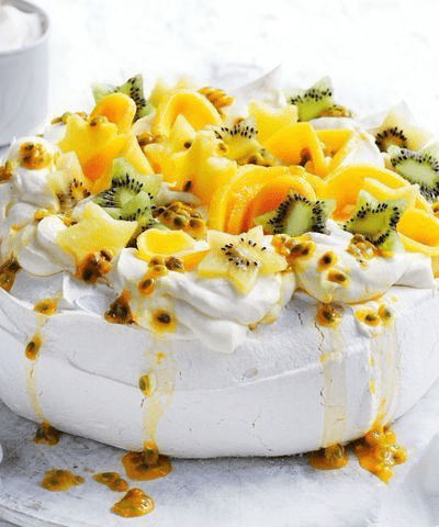 Pavlova Frutos Tropicales