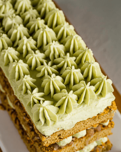 Torta Tiramisú de Pistacho