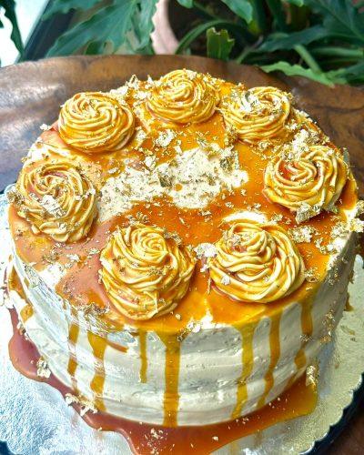 Cake de Tiramisú Gold Salted Caramel